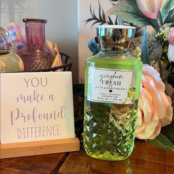 Bath & Body Works Other - Bath & Body Works Gingham Fresh Shower Gel